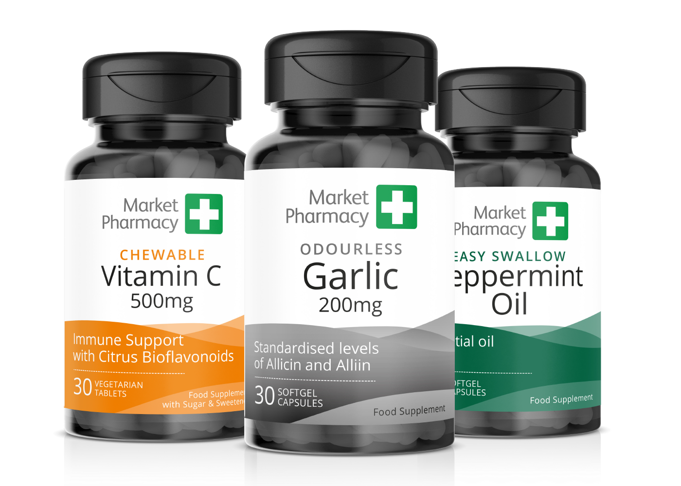 Extensive range of high quality supplements